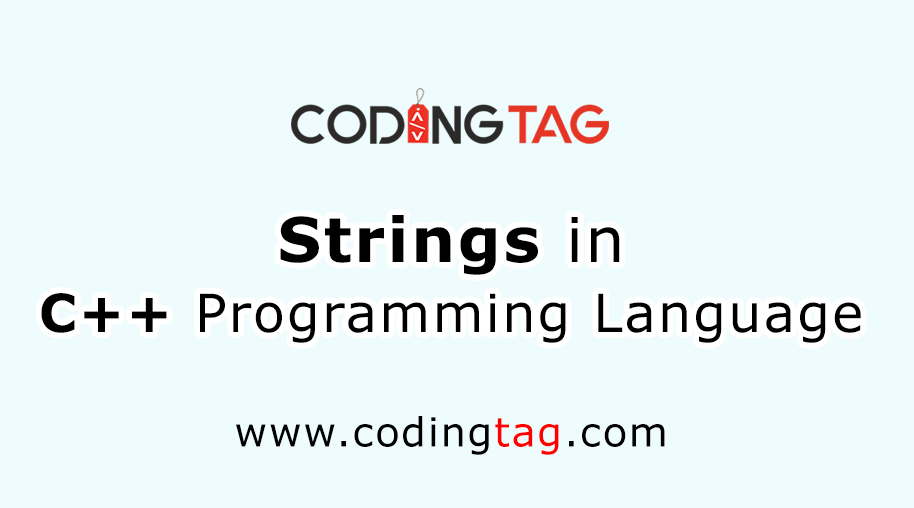 Strings in C ++