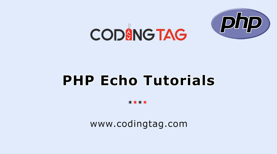 PHP Echo Tutorials
