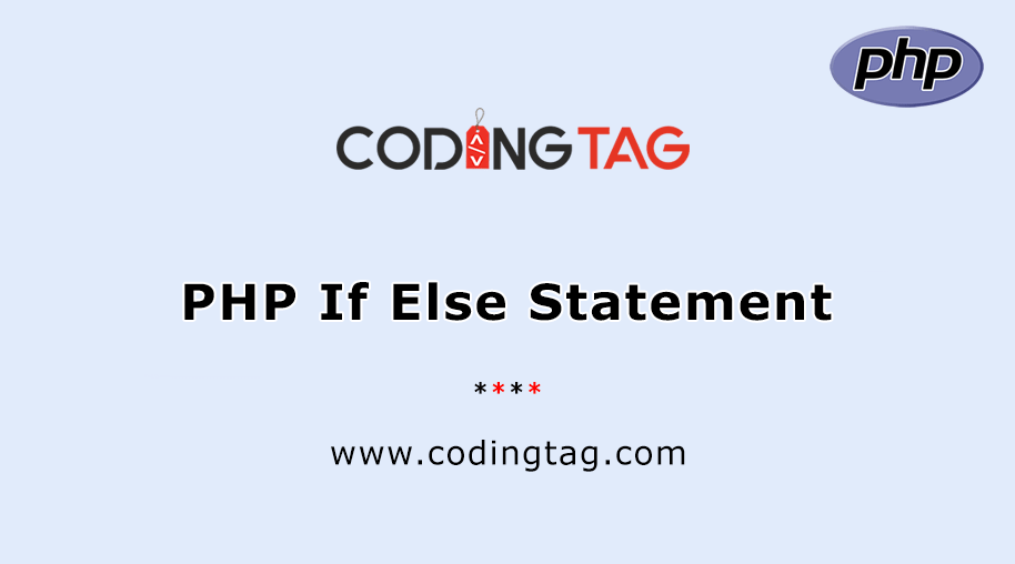 PHP If..Else.. Statement