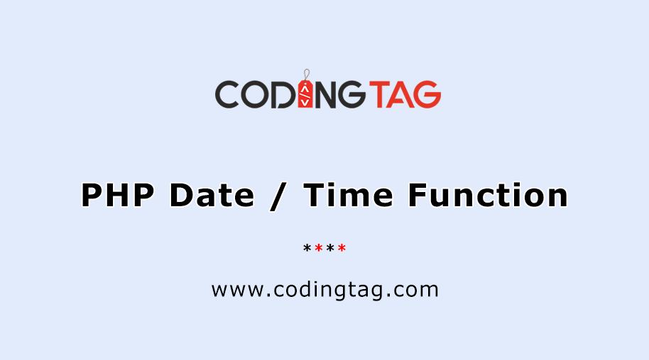 PHP Date() / Time() Function