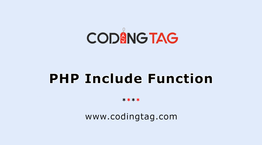 PHP Include Function