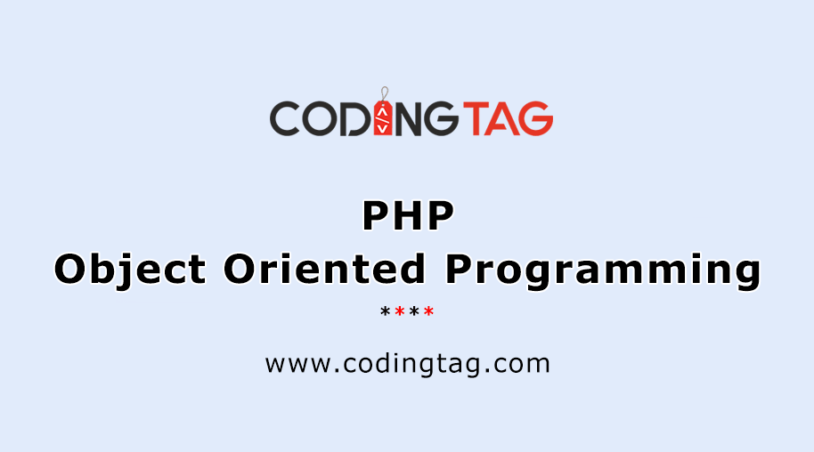 PHP Object Oriented Programming