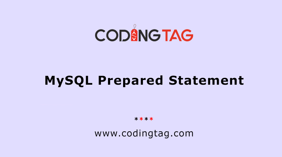 MySQL Prepared Statement