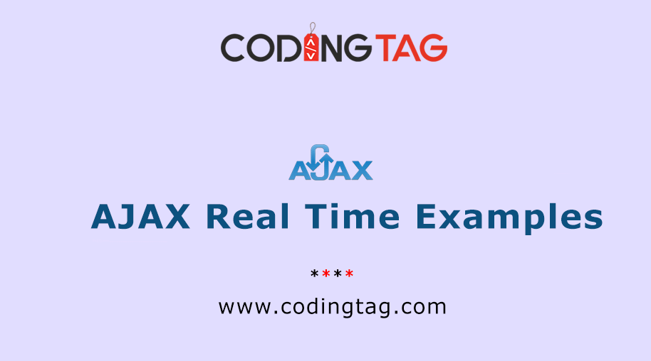 AJAX Real Time Examples