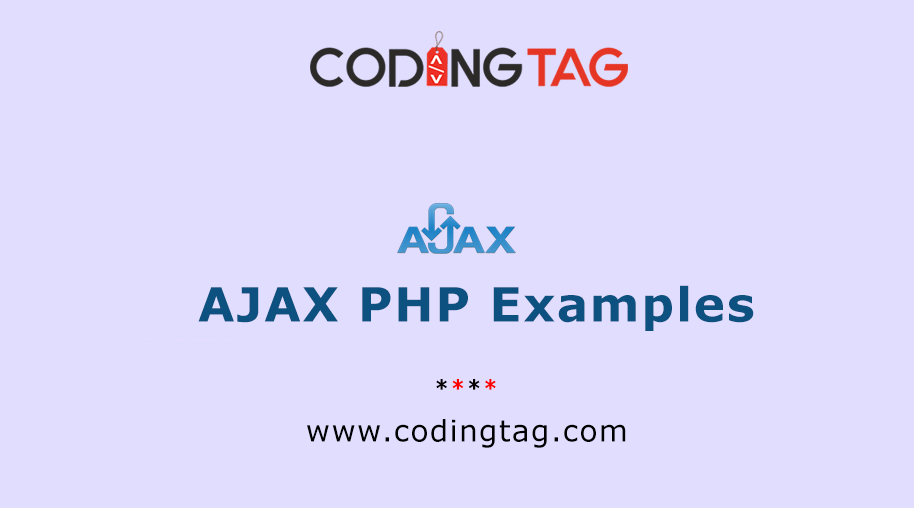 AJAX PHP Examples