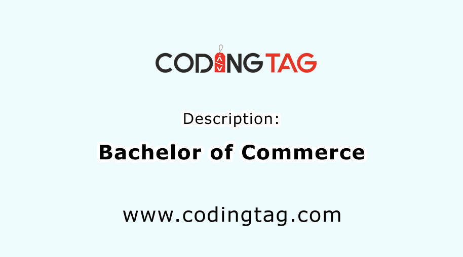 Bachelor of Commerce (B.Com)