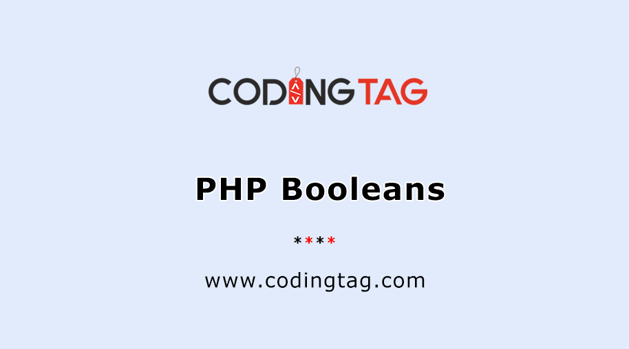 PHP Booleans