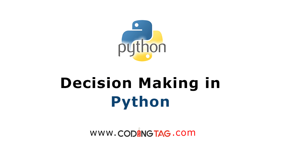 Decision Making in Python