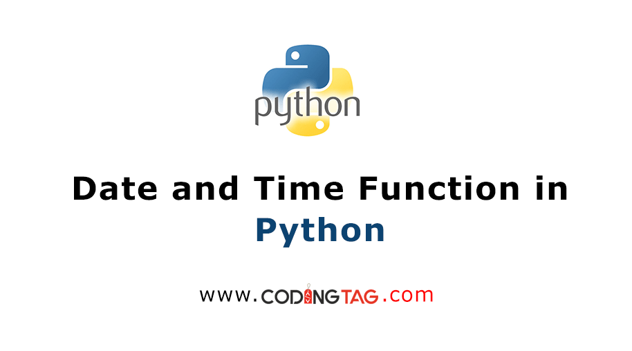 Date and Time Function in Python