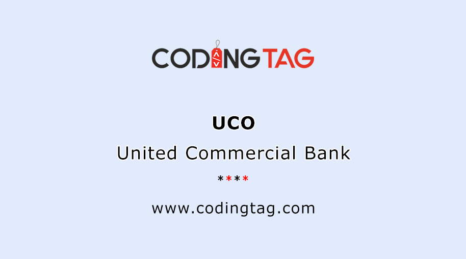 UCO Full Form - United Commercial Bank