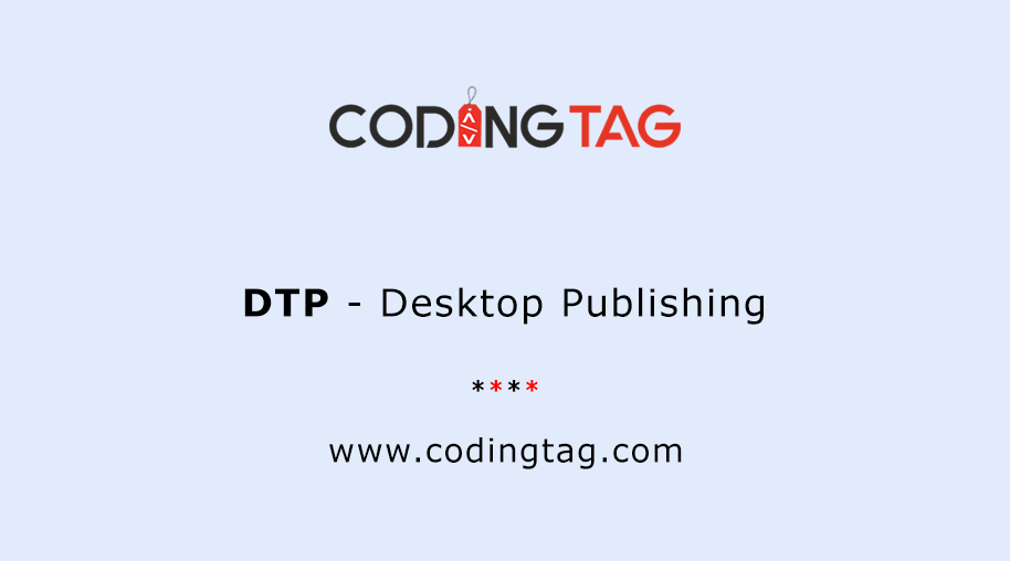 Desktop Publishing (DTP)