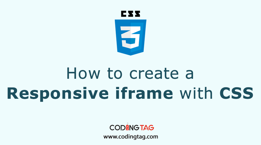 How to create a Responsive iframe with CSS?