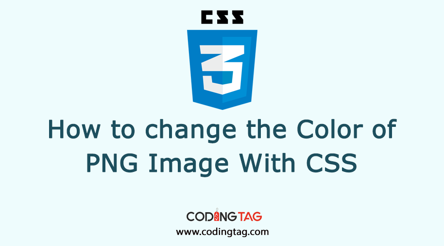 How to change the Color of PNG Image with CSS? Filter property explained