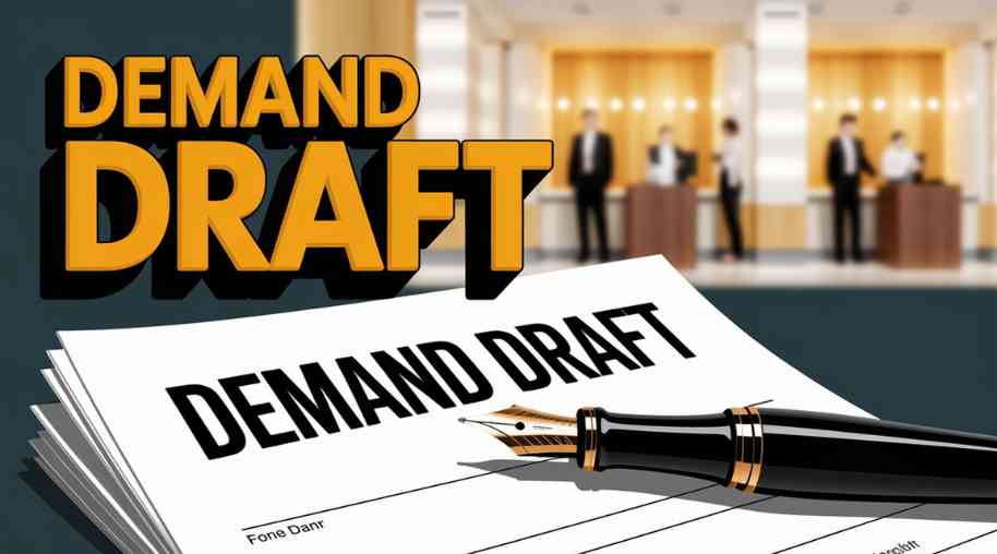 DD Full Form  - Demand Draft
